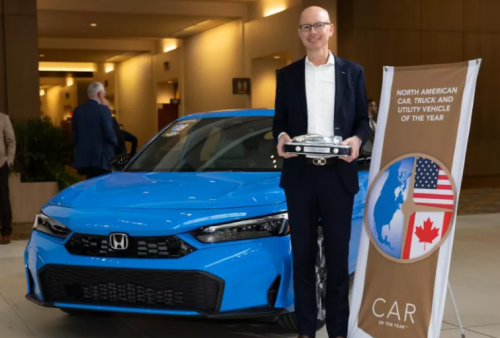 Inovasi dan Performa Unggul, Honda Civic Hybrid Sabet Penghargaan North American Car of the Year 2025