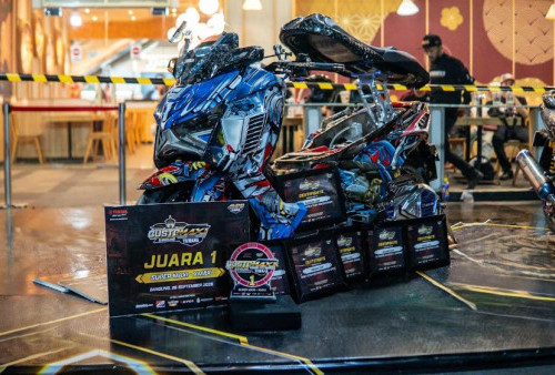 Bikin Melongo, Yamaha XMAX Bergaya Robot Ini Sabet 6 Penghargaan CustoMAXi 2026 Bandung