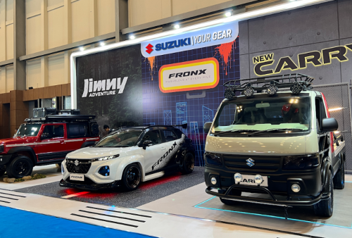 Suzuki Pamerkan Trio Mobil Modifikasi Kece di IMX 2025