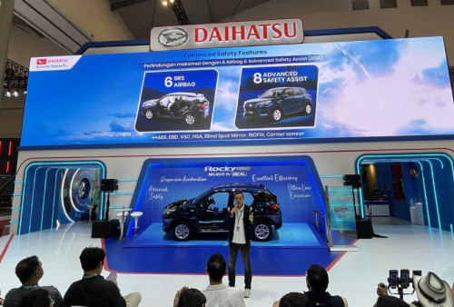 Bedah Teknologi Daihatsu Rocky e-SMART Hybrid di GJAW 2025