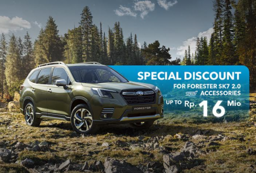 SUBARUVERSE, Subaru Tebar Promo Spesial hingga Diskon Aksesori