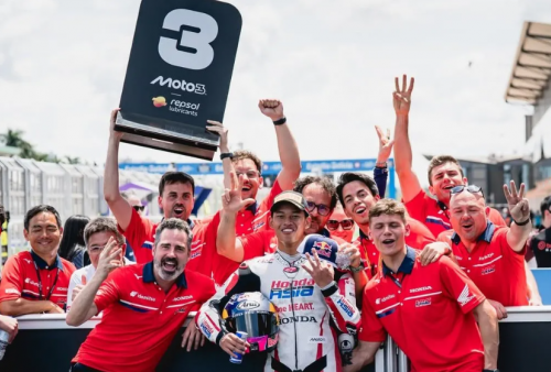 Amankan Podium di Moto3 Brasil 2026, Veda Ega Pratama Bikin Indonesia Bangga