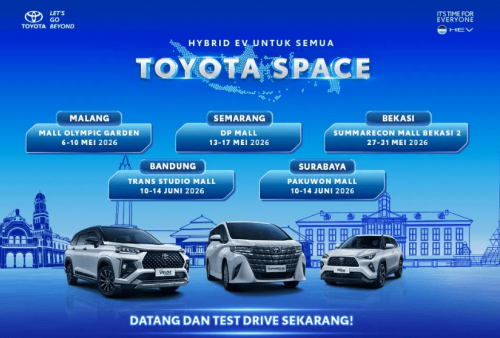 Toyota Space 2026 Jadi Tempat Seru Buat Kenalan Sama Mobil Hybrid Toyota