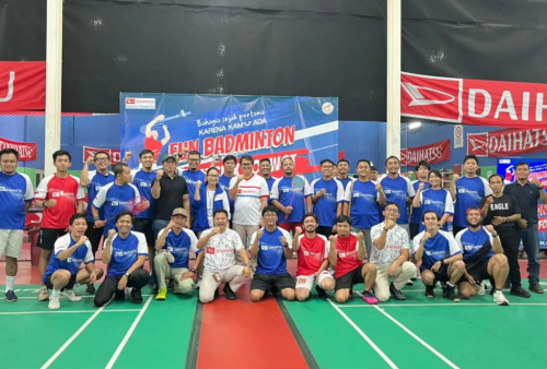 Gandeng FORWOT, Daihatsu Ajak Puluhan Jurnalis Ramaikan Fun Badminton Competition