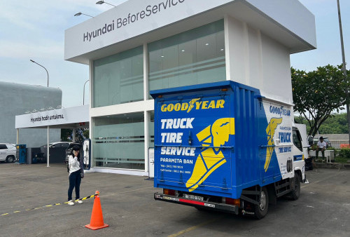 Goodyear Gelar Layanan di Posko Mudik Hyundai