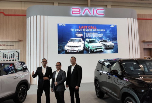 Debut BJ30 Hybrid FWD Sambut Kemeriahan Booth BAIC di Permata Bank GJAW 2025
