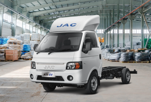 Indomobil JAC Rilis MetroMover N35, Pick Up Listrik Tangguh untuk Distribusi Perkotaan