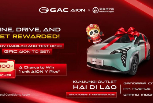 GAC AION Gelar Promo Bareng Haidilao, Test Drive Bisa Dapat Voucher Makan