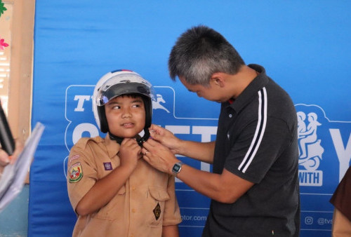 Tanamkan Kesadaran Berlalu Lintas Sejak Dini, TVS indonesia Gelar Kampanye 'Safety Starts with Youth'