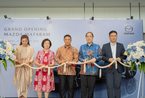 Jajaki Pasar Otomotif NTB, Mazda Resmikan Dealer Pertama di Mataram