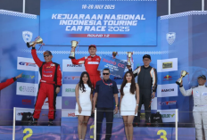 Honda Racing Indonesia Sapu Bersih Kemenangan di Kejurnas ITCR 2025 Mandalika