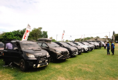 Semarak Jamnas TCI 2025, Pantai Kedu Warna Diserbu Ratusan Daihatsu Terios 