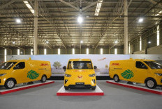 DHL Express Indonesia Pakai 30 Unit Wuling Mitra EV untuk Armada Pengiriman