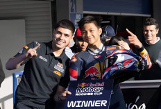 Aksi Comeback Gila Kiandra Ramadhipa di Jerez, Start P17 Juarai Race 2 Red Bull Rookies Cup 2026 Spanyol