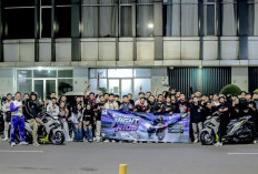 Ratusan Bikers Honda Vario Kumpul di Tangerang, Night Ride Sekaligus Belajar Safety Riding