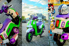 Bikin Pangling di Jalanan! Yamaha Fazzio Sulap Tampilan Ala Astronaut, Grand Filano Makin Stylish Pakai Gaya Cowboy