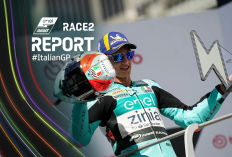 Kevin Zannoni Klaim Kemenangan Race 2 MotoE Italia