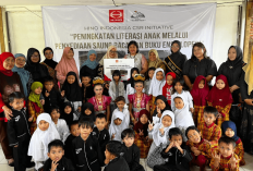 Dorong Literasi Anak, Hino CSR Bangun Saung Baca di Desa Ciwangi Purwakarta 